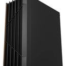Chasis Iceberg Wood Core Gamer Con 6 Ventiladores Argb Negro