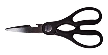 Set 1 Pelador 4 Cuchillos 1 Par Tijeras Cocina Regalo Negro