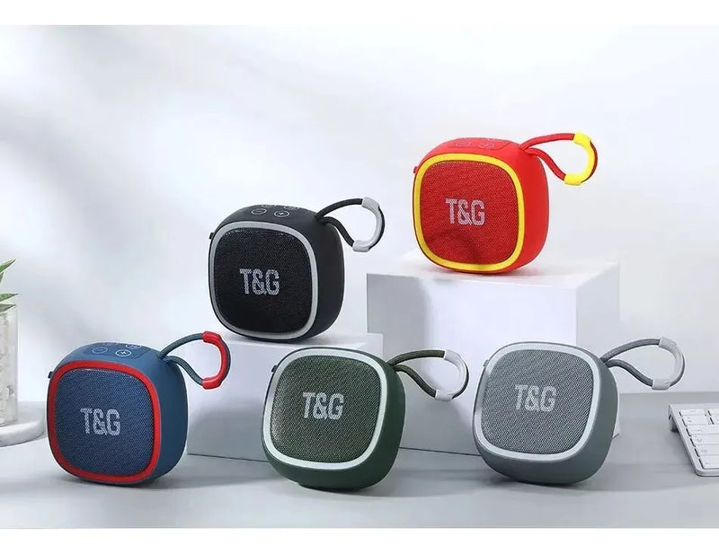 Mini Parlante Altavoz Recargable Impermeable Radio Portátil Diseño