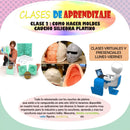 Caucho Silicona Moldes Liquido Brochable 25 X 225g Estatuas