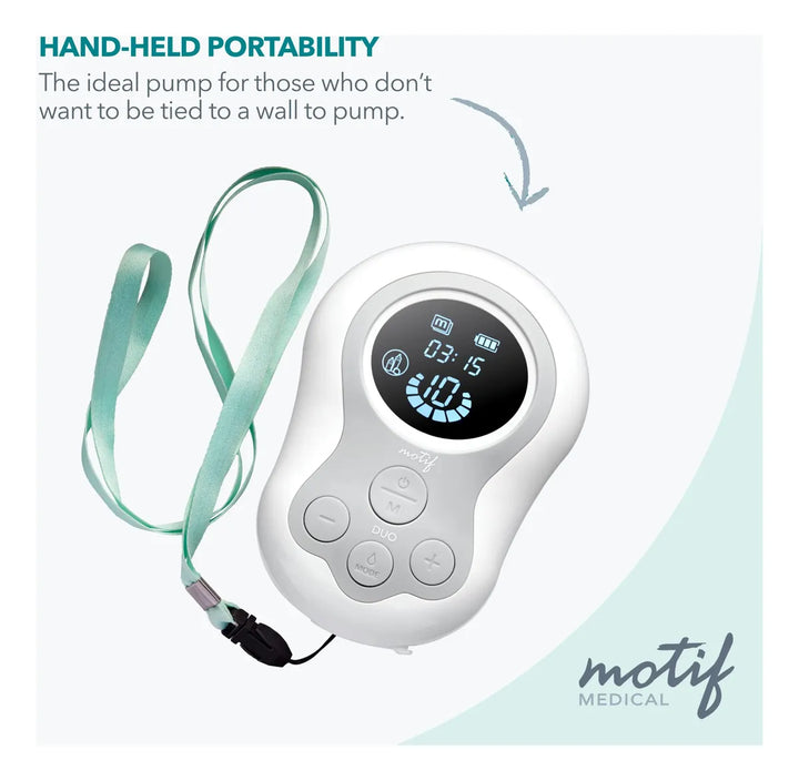 Motif Medical Duo - Extractor De Leche Electrico Doble Porta