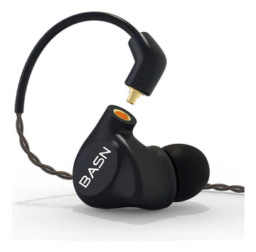 Basn Metalen - Auriculares Intrauditivos Para 4 Controlador. Color Mate Negro