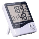 Termohigometro Digital Con Reloj Alarma Y Fecha