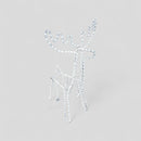 Reno Navideño De Manguera Led Blanco Con Secuencial
