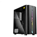 Combo De Chasis Gamer De 1 Cooler+ Fuente De 780wde Negro