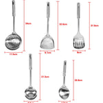 Juego De Utensilios De Cocina Multifuncionales De Acero Inox