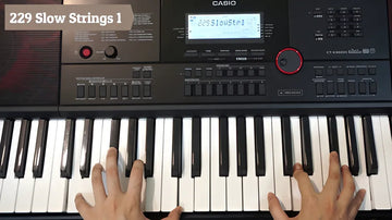 Teclado Casio Ct-x3000, 61 Teclas, Sonido De Alta Calidad Color Negro