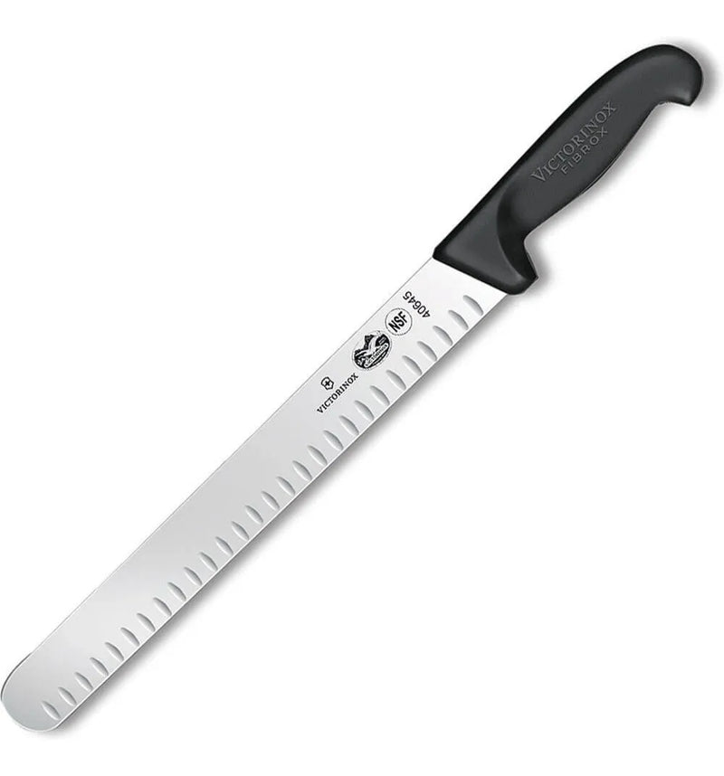 Cuchillo Victorinox Jamon Carnes Profesional Ondeado 30cm Negro