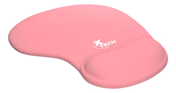 Pad Mouse Ergonómico Con Soporte Gel Rosa