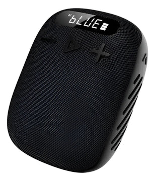 Parlante Pro Para Moto Bicicleta Bluetooth Con Pantalla Negro