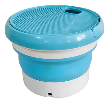 Mini Lavadora Plegable Balde 7l Eléctrica Portátil Retráctil Varios