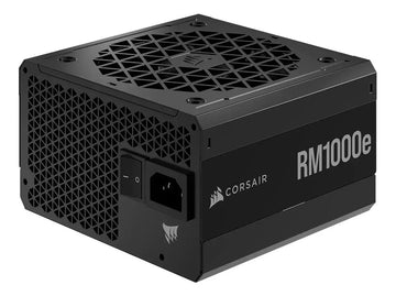 Fuente de poder para PC Corsair Rm1000e 1kW negra
