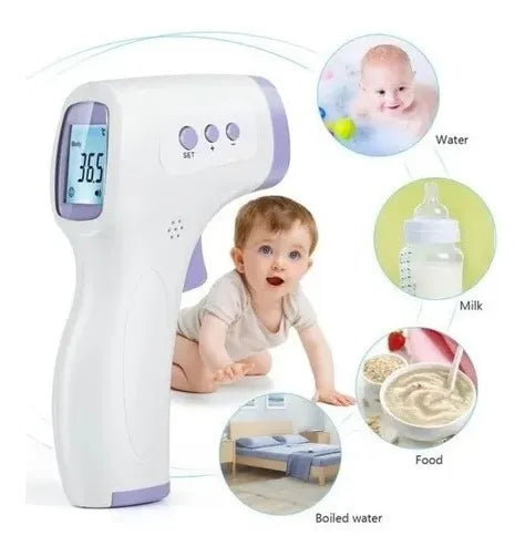 Termómetro Digital Infrarrojo Led Temperatura Niños Adultos