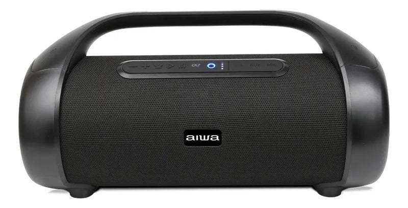 Bocina Portátil Aiwa Aws1000bt Negro Bluetooth 90W RMS Resistente al Agua con Luces LED