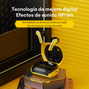 Audífonos Inalámbricos Para Juegos Transformer Tf-t06 Color Amarillo