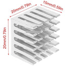 Bloque Disipador De Aluminio Con Adhesivo Termico