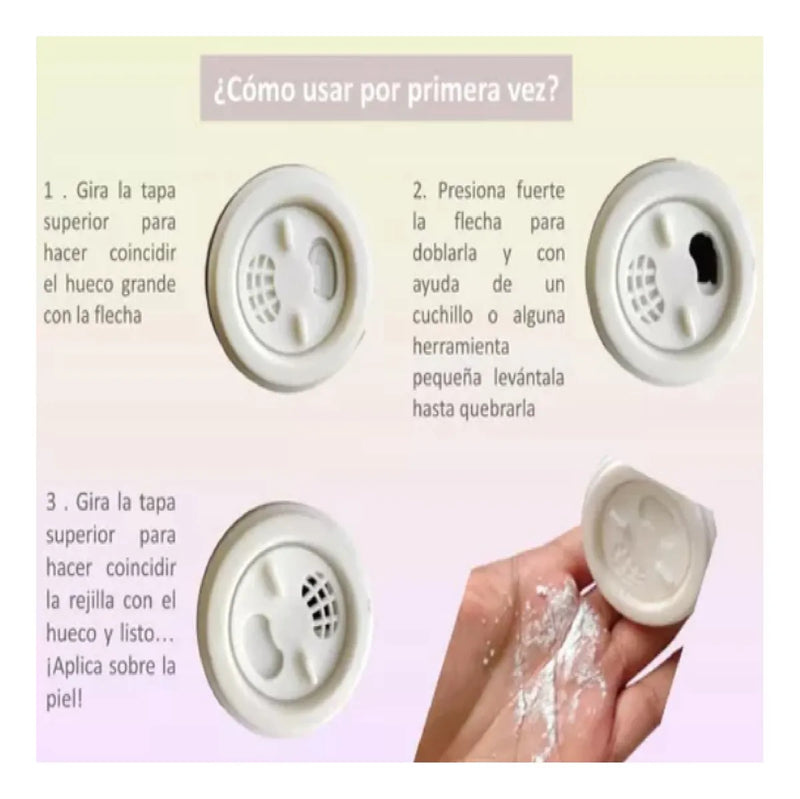 Polvo Corporal Natural Gaia X75 Gr