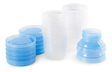 Vasos Set Contenedores Bolsas Leche Materna Reutilizables
