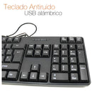 Teclado Antelope Conexión Usb Plug And Play, Tj-818 Negro