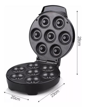 Maquina Eléctrica P/ Mini Donas Antiadherente Indicador Luz