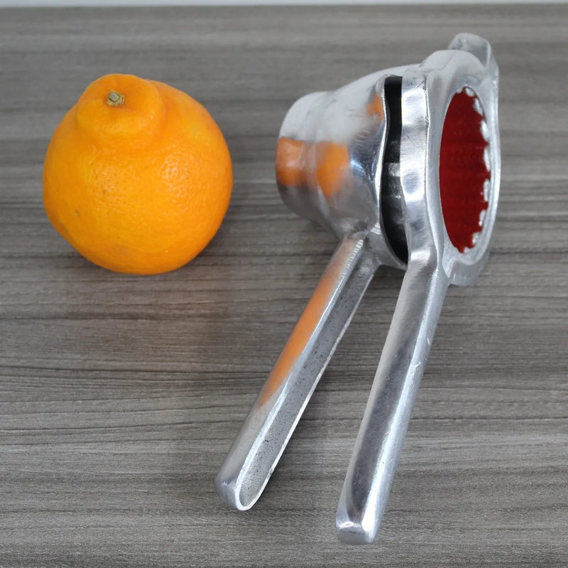 Exprimidor Manual De Naranjas Y Frutas. Aluminio Fundido