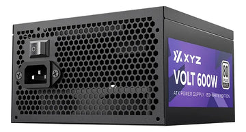 Fuente Poder Xyz Volt 600w Certificada 80+ White Color Negro