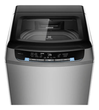 Lavadora Electrolux carga superior 21Kg essential care gris EWIX21F3CSG