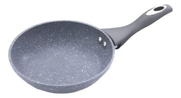 Sarten En Piedra Volcánica De 24 Cm Novum Color Gris