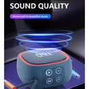 Mini Parlante Altavoz Recargable Impermeable Radio Portátil Diseño