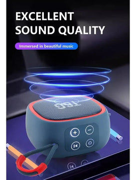 Mini Parlante Altavoz Recargable Impermeable Radio Portátil Diseño