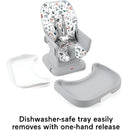 Silla Alta Fisher-price Spacesaver Simple Clean Color Multi