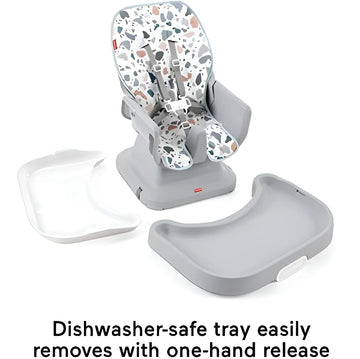 Silla Alta Fisher-price Spacesaver Simple Clean Color Multi