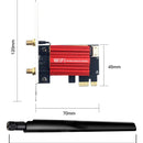 Placa Wifi Doble Banda Fv-ac1200 2.4/5 Ghz 1200 Mb/s Blueto