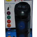 Parlante Bocina Cabina Torre Sonido Recargable Bluetooth Negro