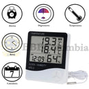 Reloj Termohigrometro Digital Sonda Temperatura Humedad Htc2