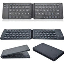 Teclado Inalambrico Bluetooth Plegable Para Pc Cel Letra Ñ Teclado Gris Idioma Inglés Internacional