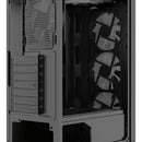 Chasis Gabinete Caja Gamer Iceberg Flow D Negro 4 Fan Argb