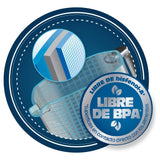 Licuadora Oster Xpert Series Metálica Color Plateado