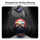 Audífonos Auriculares Air Conduction Oido Abierto Livianos Negro