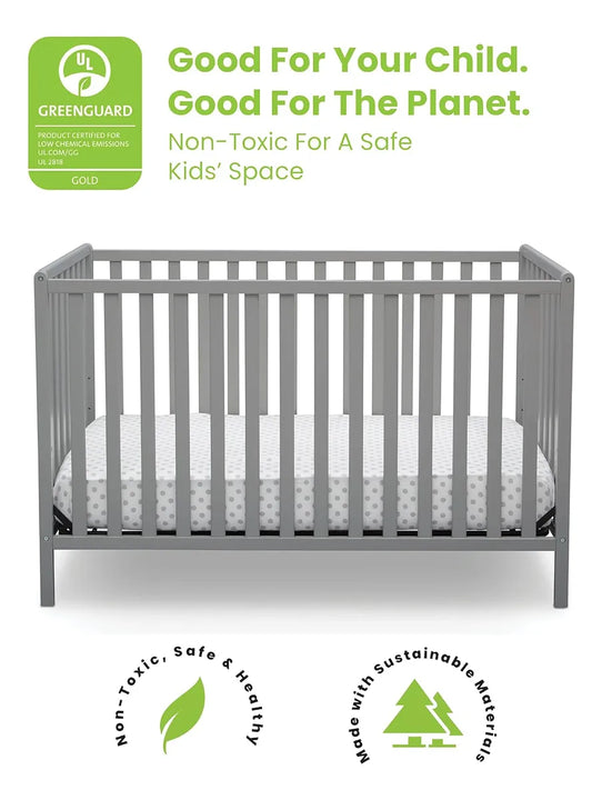 Cuna Convertible 4 En 1 Delta Children - Seguridad