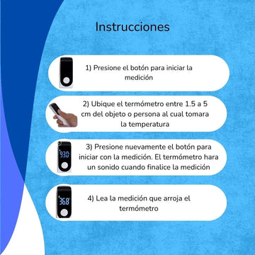 Termómetro Infrarrojo Digital Bebé Adulto Sin Contacto
