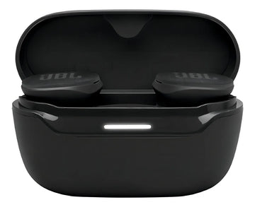 Auriculares deportivos Bluetooth Jbl Endurance Race 2, color negro