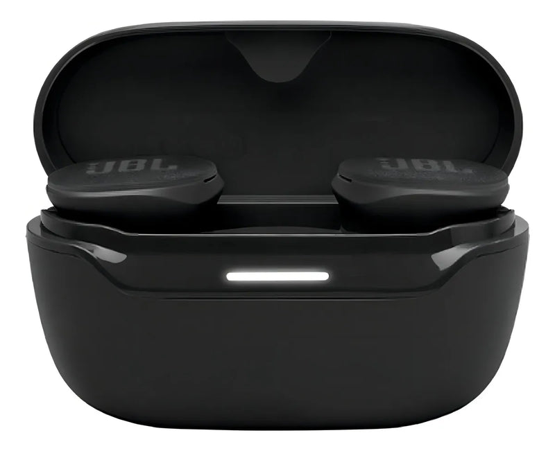 Auriculares deportivos Bluetooth Jbl Endurance Race 2, color negro