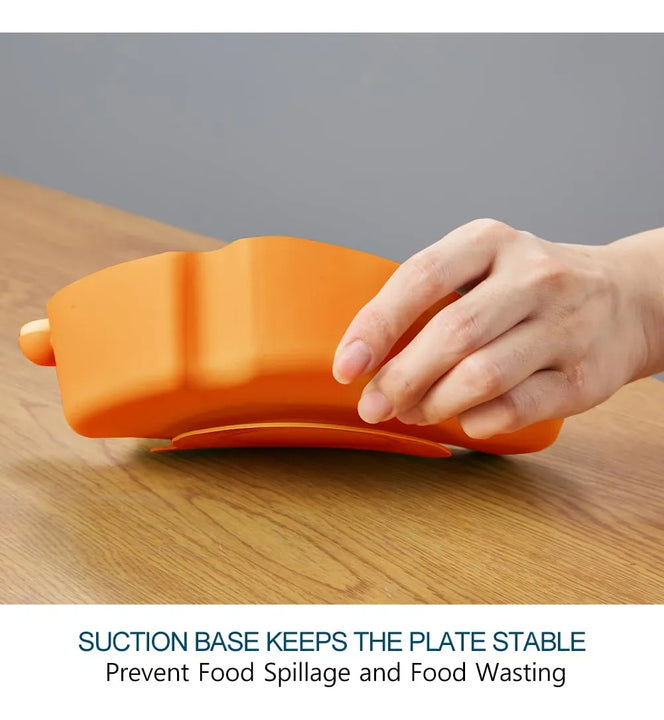 Platos De Succion Para Bebes Silicona Antideslizante