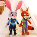 Judy Y Nick Inspirados En Zootopia Gris Y Naranja