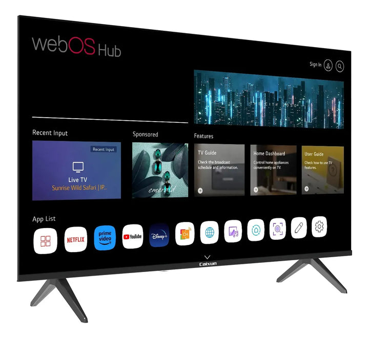 Televisor Caixun Smart Tv 43 Pulgadas
