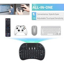 Teclado Control Remoto Air Mouse Para Smart Tv Box Android Negro