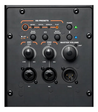 Monitor de escenario JBL IRX112BT IRX-112BT portátil con bluetooth negra