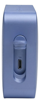 Parlante JBL Go Essential portátil con bluetooth waterproof azul acero