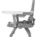 Carestino Silla De Comer Osaka Booster Color Gris